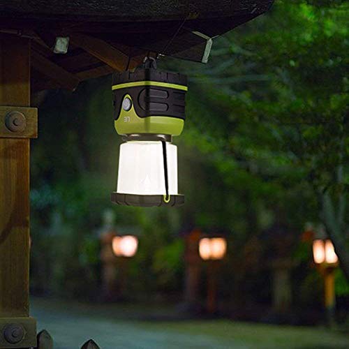 LE LED Camping Lantern, Battery Powered LED with 1000LM, 4 Light Modes, Waterproof, Perfect lantern flashlight for Hurricane Emergency, Hiking, Home and More, Pack of 2