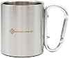 FreeCamp Carabiner Metallic Mug, Single Size, 205300-STD