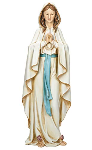 Figura Nuestra Señora de Lourdes 23" Estilo Renacentista