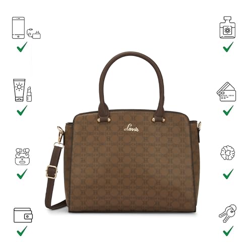 Image of Lavie Women's Ushawu Satchel Bag | Satchel Handbag for Work | Ladies Purse | Stylish Shoulder Bag | Gift for Women