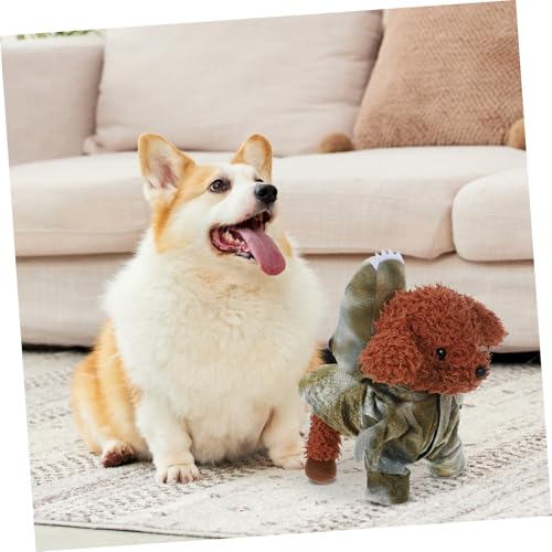 Disfraz de dinosaurio Kisangel para perros y gatos miniatura 7