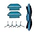 JUSTJUNMIN Filtrer la brosse for rouleaux de vadrouille de vadrouille de robot robot aspirateur accessoire pièces de rechange pièces de rechange adaptées adaptées for Cectec Conga 3490 Pièces d'aspira