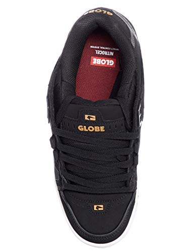Image of Globe Men's Skateboarding Shoes , Black Gold 17 , 12 US