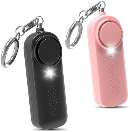 Safe Sound Personal Alarm Keychain 130dB Personal Safety Sirène Song