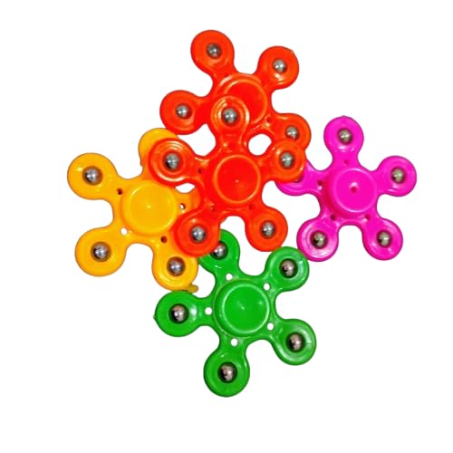 • Crafts and Toys 8 PCS Sppinner Toys for Kids and Adults Boys and Girls Birthday Return Gift (S473)