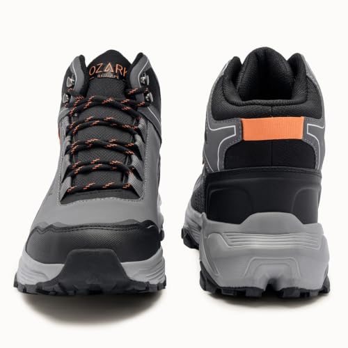 Red Tape Store Red Tape Ozark Dark Grey Hiking Shoes for Men - Image 5