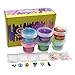 6 Pack Glimmer Slime Crunchy kit,Unicorn Crystal Slime kit for Girls,Super Soft and Non-Sticky, Birthday Gifts Party Favors