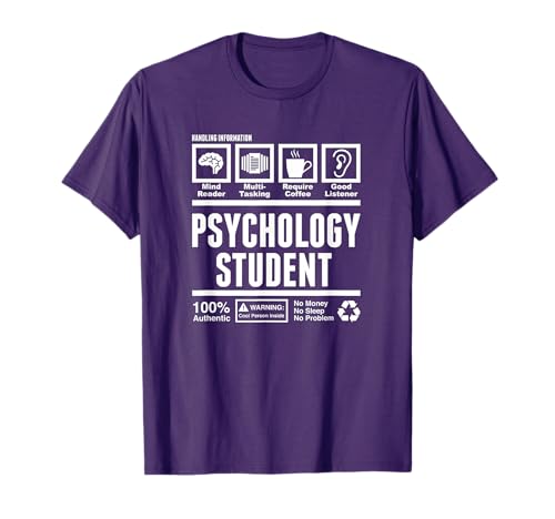 Funny Psychology Student Handling Information T-Shirt T-Shirt