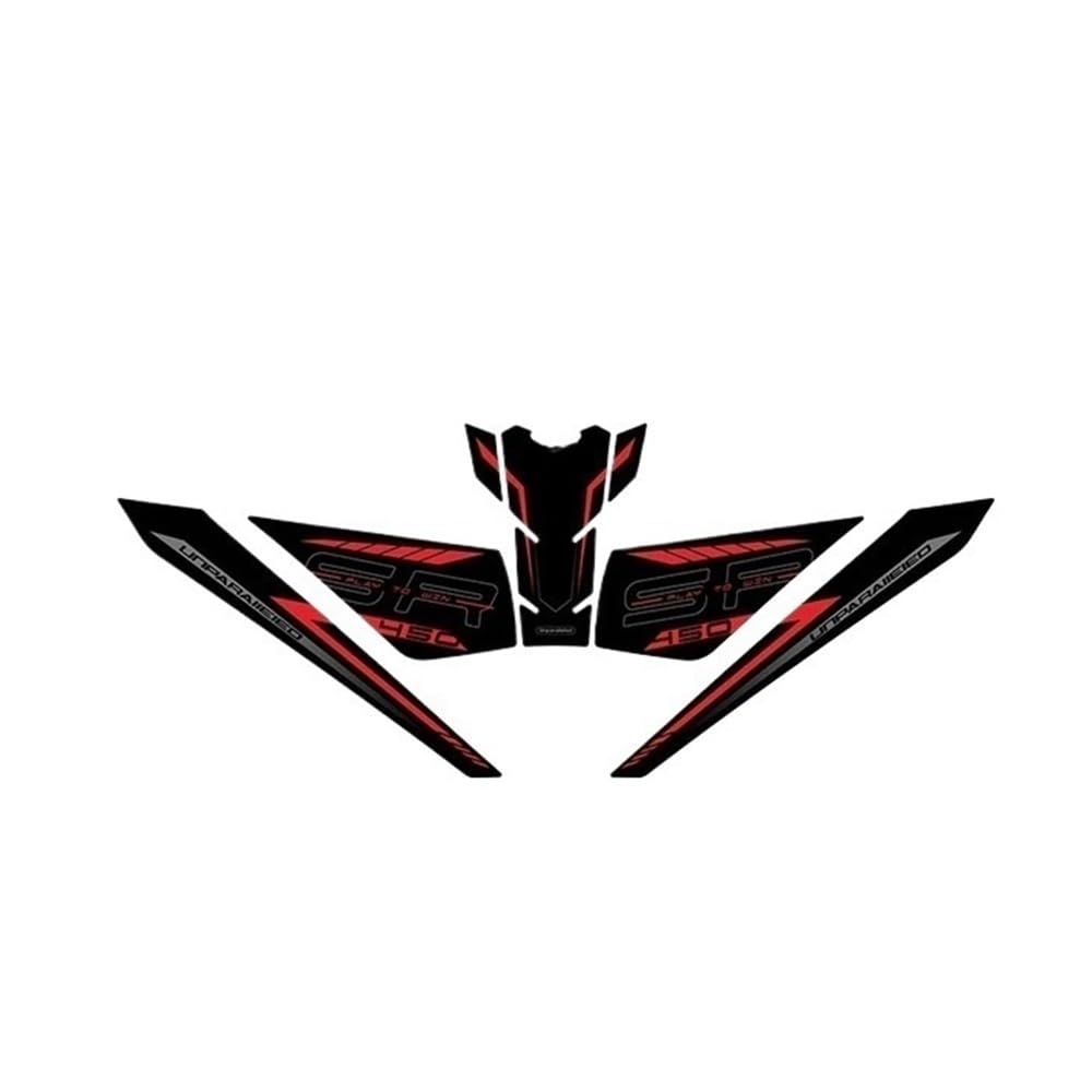 Motorcycle Fuel Tank Sticker for CF&MO&to 450 SR 450SR 450sr 450 Sr 2022 2023 Motorcycle Fuel Tank Side Protection Pad Knee Grip Stickers Accessories
