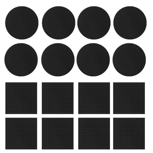 COHEALI Almohadillas para Patas de Muebles, Deslizadores Autoadhesivos para Sillas y Mesas, 32 Piezas de Silicona Silenciosa, Protección para Suelos de Madera y Cerámica