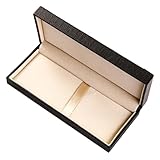 NUOBESTY Estuche para Pluma Estilográfica Elegante y Duradero Caja de Presentación Antiarañazos para Bolígrafos Diseño Portátil y Resistente para Proteger y Exhibir una Sola Pluma Color