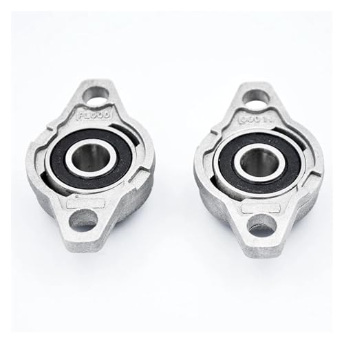 Rodamiento KFL000 de 10 mm rodamiento de brida con soporte para eje de transmisión mecanizado 5