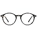 TIJN Blue Light Blocking Glasses Men Women Vintage Thick Round Rim Frame Eyeglasses