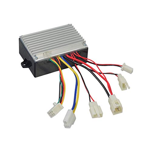 AlveyTech 36 Volt Control Module for Razor SX500 McGrath Dirt Rocket (V1+) - Replacement Speed Bicycle Controller with 6-Wire Throttle Connector for Electric Power Motor, Scooter Quad Mod Parts