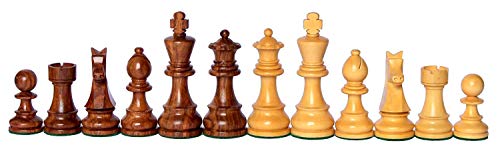 Image of Adult 12 Inch Magnetic Wooden Chess Board Made With Indian Rosewood With Chess Set Cup Board Style Folding Games (Wooden)