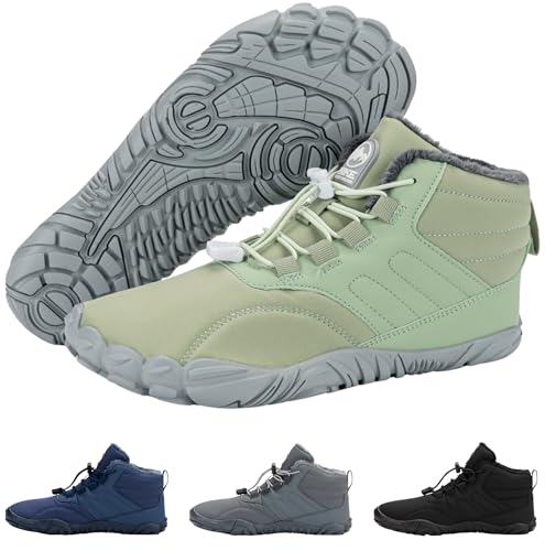 Image of Hike Footwear Caspar Pro HF - Non-slip and Healthy Comfortable Winter Barefoot Pro Shoes Provide Warmth and Support, Natural Walking Hike Boots For Women Men