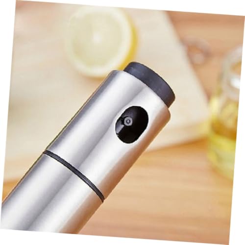 Botella pulverizadora de aceite con bomba de aire manual en acero inoxidable para cocina y pícnic 7
