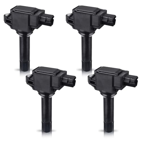 WRE-21 Ignition Coil Replacement - 2017-2019 Subaru Impreza & 2018-2019 Crosstrek 5 ENA Set of 4 Ignition Coil Pack Compatible with Toyota 86 Subaru WRX BRZ Outback Forester Legacy Crosstrek Scion FR-S 2015 2016 2017 2018 2019 2020 2.0L 2.5L H4 Replacement for UF747 22433AA720 C967