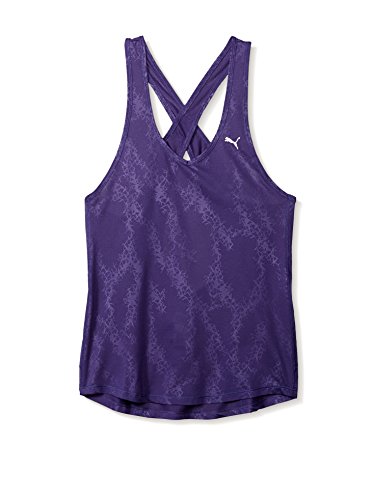Puma Women's WT Mesh It Up Layer Tank Top