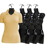 4-Packs Female Mannequin Body Set, 27 inches Height Hanging Mannequin Torso with Hook Plastic Half Dress Form for Clothing, Accessories, Shirt Display