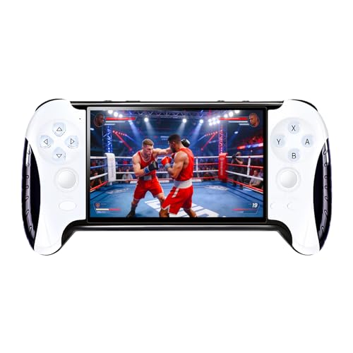 CUZCOP 4.3 inch HD Screen Handle Appearance Retro Video Game Console Multiple Emulators Portable...