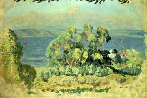 Lienzo Alberi di eucalipto Pierre Bonnard para eliminar paredes vacías