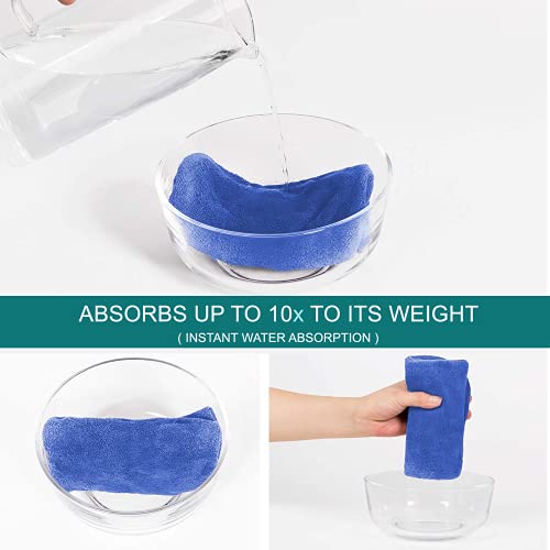 Image of Sassoon Venir Microfiber Hair Wrap Towel for Women (Heaven Color, Free Size) with Smooth Texture Super Absorbent Quick Dry Hair Turban for Drying Hair