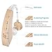 Digital Hearing Amplifier Aid - Personal Sound Device with 2Pcs 500hr Batteries, 4 Channels Noise Reduction, Hearing Aid Cleaning Kit for Adults and Seniors by iAid