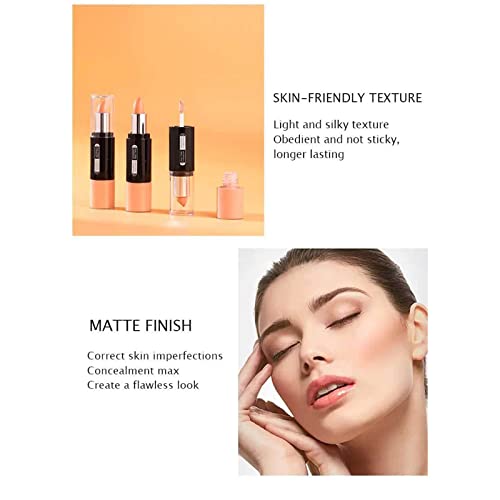 Give Glow Cosmetics Concealer Liquid Foundation Powder Two In One Oil Control Moisturizing Long Lasting Sweat Makeup Lip For Dry Cracked #TOP3