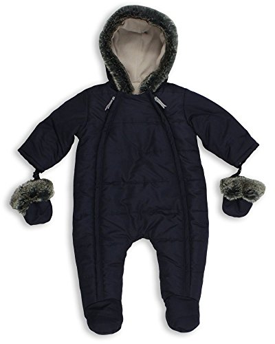 The Essential One - Combinaison matelassé Bleu Marine 80/86cm EO135