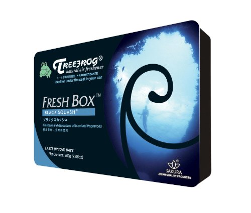Image of Treefrog Xtreme Fresh Air Freshener Black Squash Scent 3 Packs