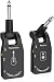 summina Wireless Guitar Transmitter Receiver Wireless Guitar System 2.4G Rechargeable 6 Channels Audio Receiver for Electric Guitar Bass Electric Guitar Accessories