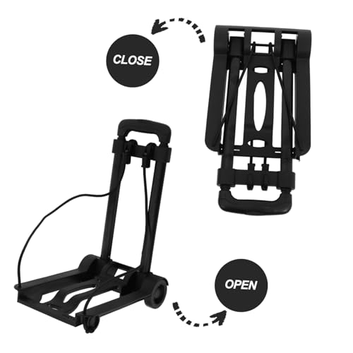Carro de 2 ruedas resistente y plegable para transporte portátil 8