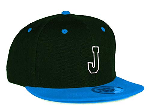 MFAZ Morefaz Ltd Sombrero Unisex Adulto Niños Talla Gorra De Béisbol De Los Pico Plano (J, Niños 4-14 Años)
