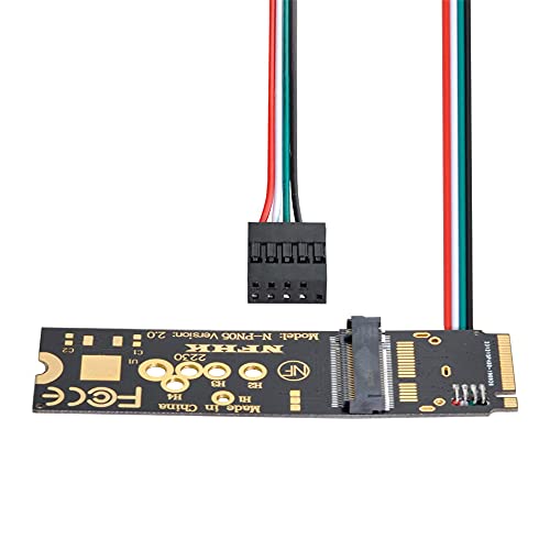 Adaptador NGFF A/E-Key a M.2 NVME SSD para tarjeta de red inalámbrica PC