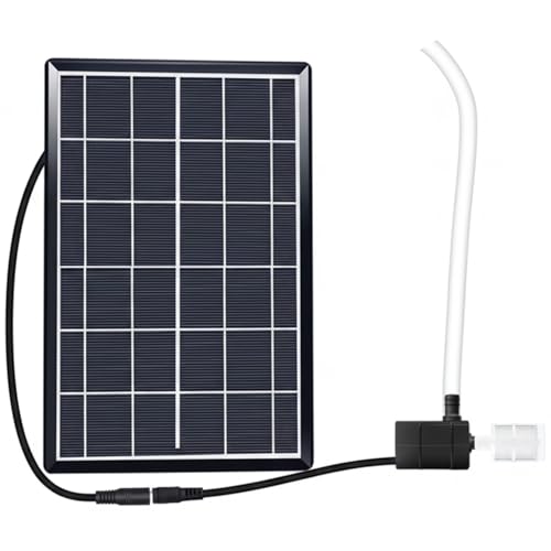 Bomba de agua solar de 12V para estanque, kit de fuente sumergible 2