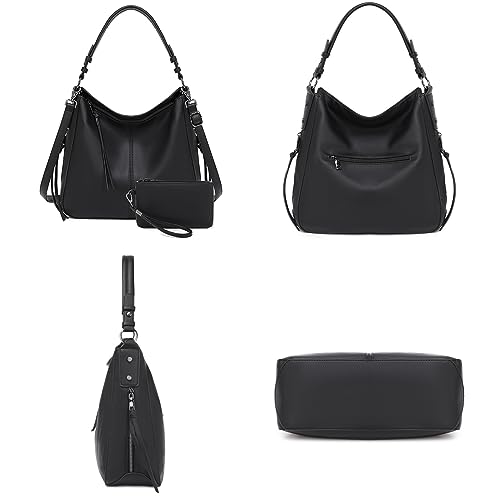 Image of lapsting Hobo Bags for Women Handbags Purse Ladies Boho Shoulder Bag Crossbody Purses Faux Leather
