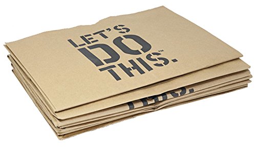Image of The Home Depot 49022 Heavy Duty Brown Paper Lawn and Refuse Bags for Home and Garden, 30 gal (Pack of 5)