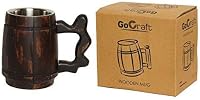 GoCraft Kézműves Fa Söröskorsó 18oz Rozsdamentes Acél Betéttel - Vintage Bárfelszerelés, Férfi Ajándék, Klasszikus Dizájn

AI: I've created  6