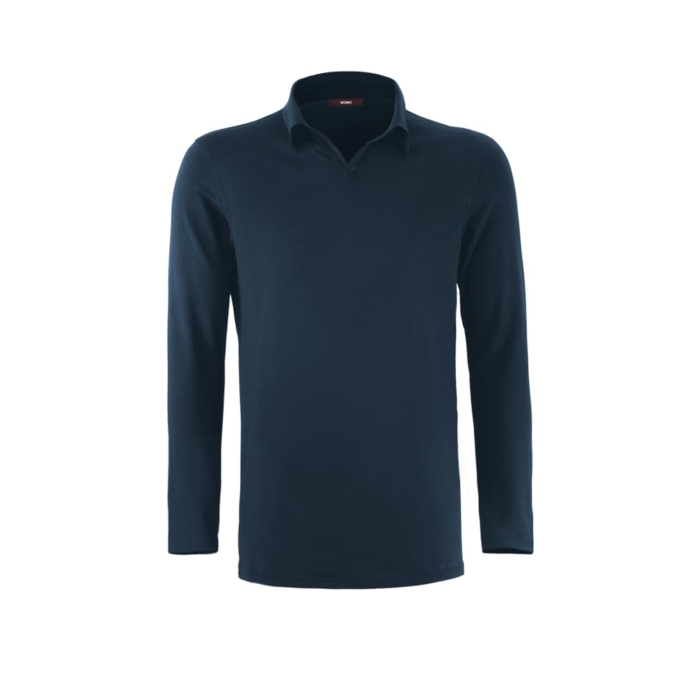 Womo Homewear kurtka pokojowa niebieski L top piżamy męskie, niebieski, L