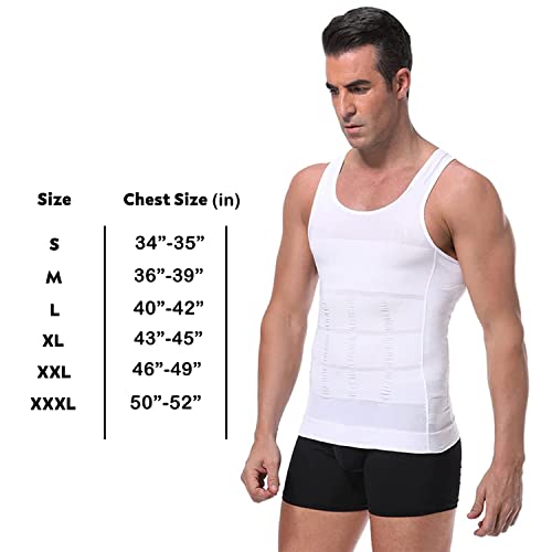 Wearslim® Men’s Slimming Body Shaper Vest Shirt | Abs Abdomen Slim Stretchable Tummy Tucker Vest - Image 4