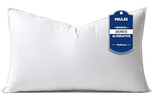 MIULEE 12 x 21 Pillow Insert: Ultimate Comfort and Versatility