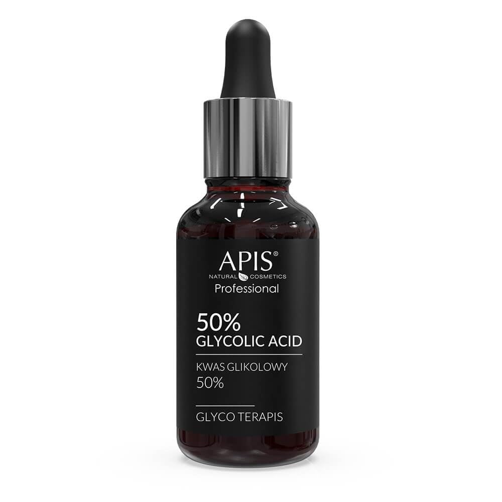 APIS Glyco Terapis Exfoliant, 30 ml - Travel Size, Promotes Exfoliation & Skin Cell Renewal