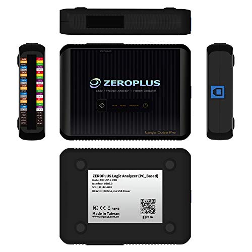 Image of Zeroplus PC Based Logic Analyzer - Lap-C Pro 32-Channels, 64Mb per Channel, Digital Signals Measurement, Protocol Analysis, Portable, MCU Debugging and Programming.