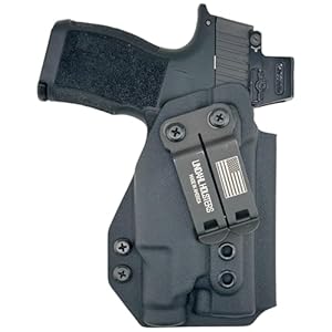 IWB Compatible with Sig P365XL TLR-7 Sub Holster – Optic Ready – Inside The Waistband Concealed Carry – Adjustable Cant and Retention Kydex Holster – Made in The USA