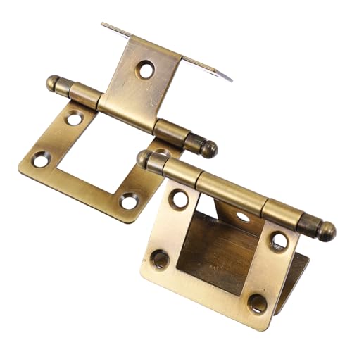 Lurrose 2pezzi Cerniera Per Porta Armadio Dispositivo Chiusura Della Porta Cerniera Per Armadio Realizzata in Materiale Resistente e Durevole Non Arrugginisce Leggera e Compatta Facile Da