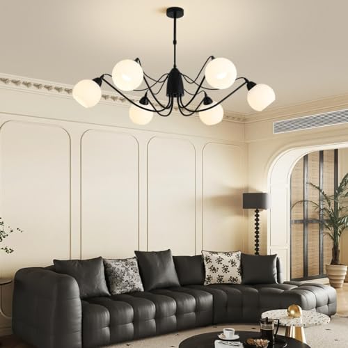 Lustre moderne réglable hauteur pour plafond bas suspension