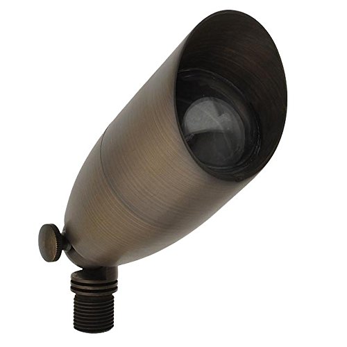 BRS1 ETL-Listed Solid Brass Low Voltage Landscape Directional Spot Up