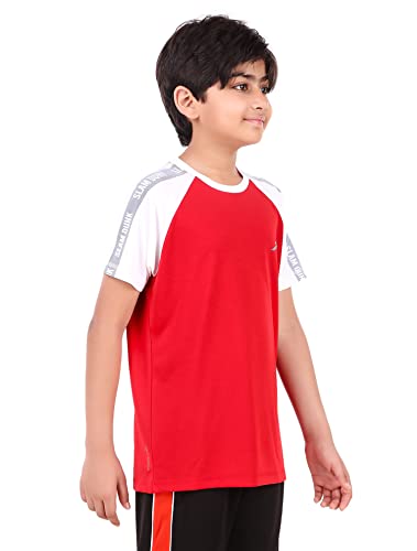 Image of Vector X OKT-227 Kid's 100% Polyester Printed Round Neck T-Shirt, Short Sleeves, Casual Wear for Boys Clothing, Short Sleeves, Casual Wear for Boys Clothing