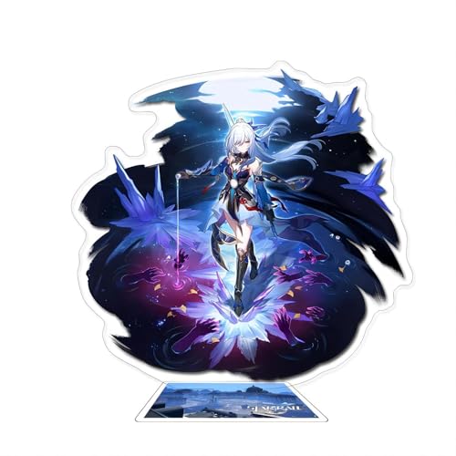 GOLEHS Honkai Star Rail Acrylic Character Stand, 5.9-inch Clear, Fade-Resistant, Waterproof and Scratch-Resistant with 0.16-inch Thickness